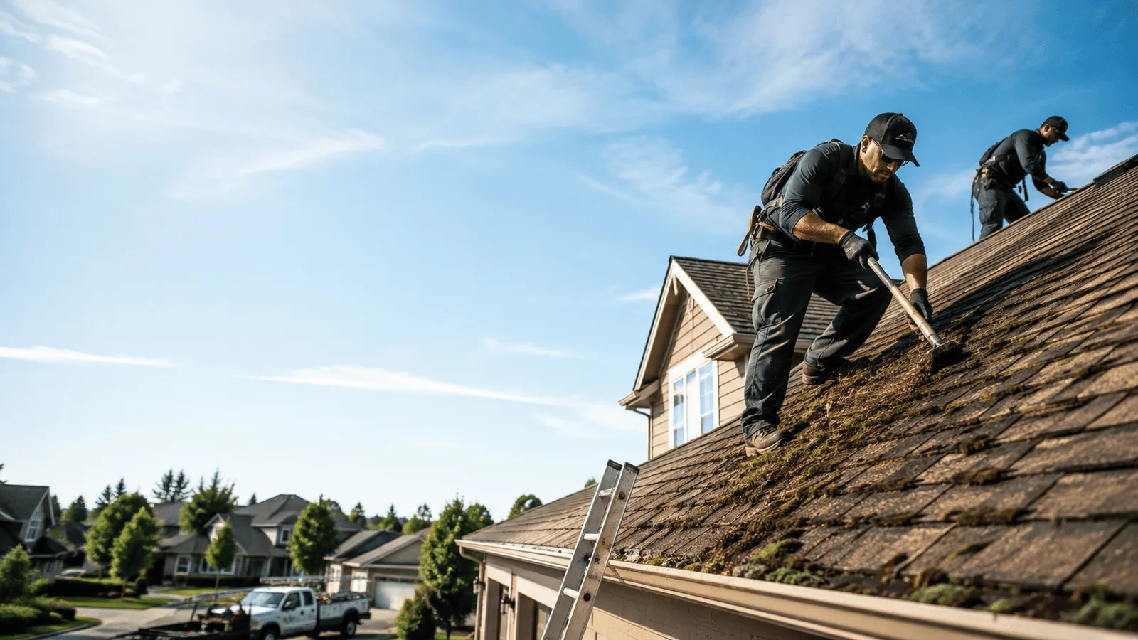Roof Moss Removal in Garnett, KS near me